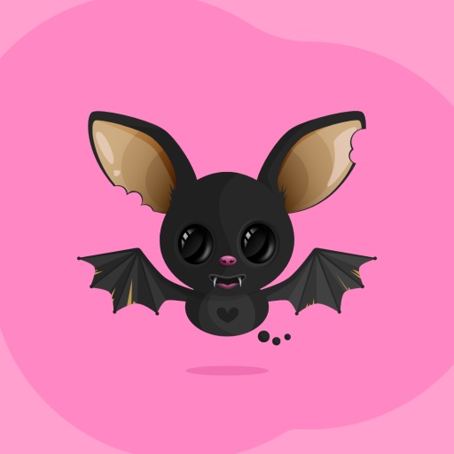 Alien baby bat