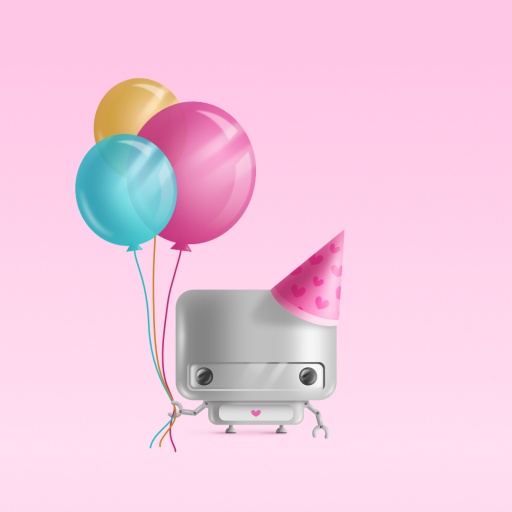 Birthday robot